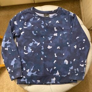 Blue Cameo sweatshirt toddler boys